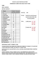 Premiership entry form